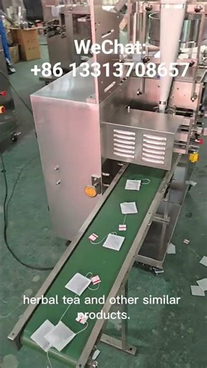 Introducing our new Automatic Tea Bag Packaging Machine!