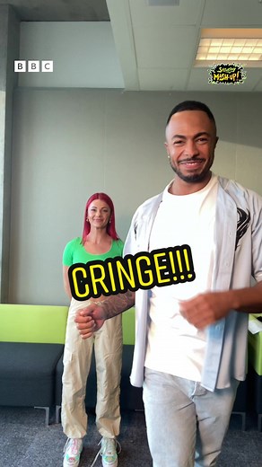 Watch @Dancer Dianne and @Tyler West do cringy dance moves. 🤪 #cringechallenge #dancemoves #strictlycomedancing