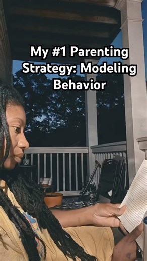 My #1 Parenting Strategy: Modeling Behavior