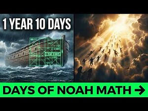 The Days of Noah Secret MATH that Unlocks the Rapture Timeline