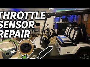 Fixing Evolution Golf Cart Throttle Position Sensor (Part 2.04.1181) | Error 085 Troubleshooting TPS
