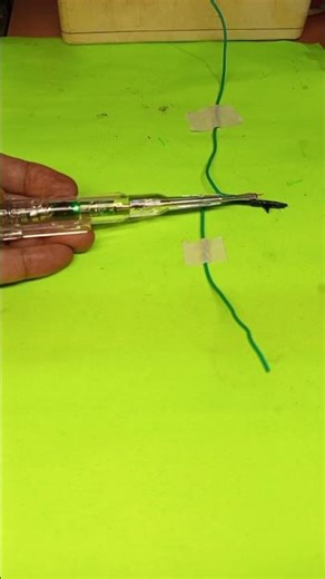 test break wire where by tester pen