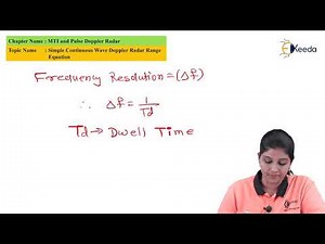 Simple Continuous Wave Doppler Radar Range Equation - Radar Engineering