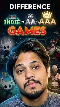 Indie Games Vs AA Games Vs AAA Games | Shubbay