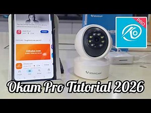 Okam Pro Install and Configure WiFi Camera in 2026 QR Code Tutorial