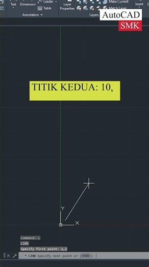 Cara Jitu Pakai Koordinat Absolut di AutoCAD!