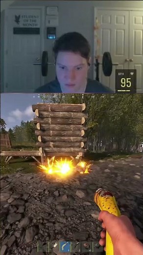 VincentSMG playing Rust solo base defense #rust #rustsolo #rustbasedefense #onlineraid #rustraid