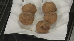 Today's special with Chef Kevin: Fried Boudin Balls