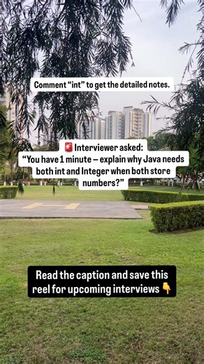 Int vs Integer in Java🚨