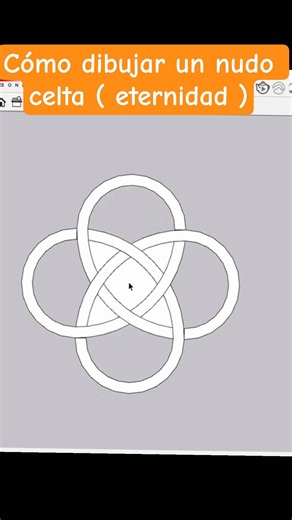 Cómo dibujar un nudo celta de la eternidad #shorts #geometria #dibujo #perte #parati #tutorial