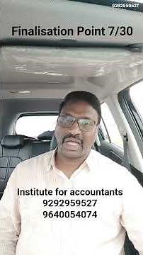 Finalization Process Explained in 30 Practical Points | Every Accountant Must Know | Point 7/30