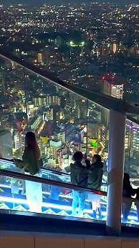 💞A Soft Sunset Fades into a Dazzling Night... | Shibuya Sky in Tokyo Jp 2026 4kHDR