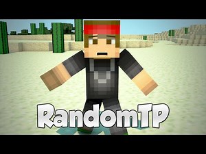 Minecraft Plugin: RandomTP! (Safe, Good for Avoiding Spawn Trap!) | Tutorial