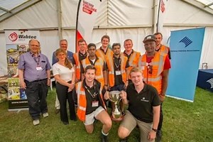Today we're looking ahead to this year's Railway Challenge in June with a site visit to Stapleford Railway, the location for the Challenge weekend in June! Two of the winning teams in recent years were #apprentice teams - SNC Lavalin in 2016 & 2017 and Ricardo Rail in 2018. Will this be lucky year for apprentice teamwork again? http://ow.ly/6KjD50yefse #naw2020 #lookbeyond | Institution of Mechanical Engineers (IMechE)