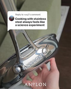 Meet Anolon EverLast™. The new standard in nonstick . 👏 Our long-lasting ceramic nonstick meets timeless stainless steel style. ☄️ Fast, even heating 🍳 Ceramic cooking surface for easy release 🍃 Made without forever chemicals* 🤩 Totally stunning on your stovetop *Product design does not involve intentionally adding to the cooking surface any PFAS—known as forever chemicals—which may otherwise be present | Anolon