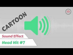 Cartoon Sound Effect | Head Hit #7