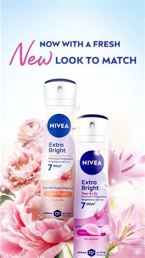 New Look, Same Floral Love 💖 | NIVEA Extra Bright Premium Floral Deodorant
