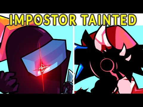 Friday Night Funkin' VS Impostor Tainted Fate FULL WEEK | BF VS Black Crewmate (FNF MOD) (Among Us)