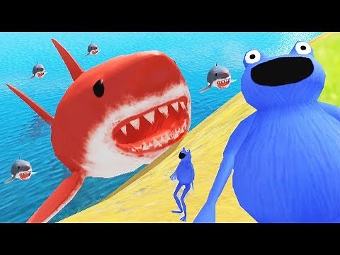 LA LEYENDA DEL MEGALODON ROJO | AMAZING FROG