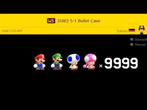 Super Mario Maker 2 – 4 Players (World 5) Super Worlds