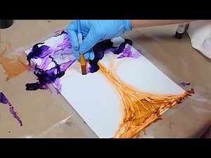 This Is How Easy It Is to Make Alcohol Ink Trees!