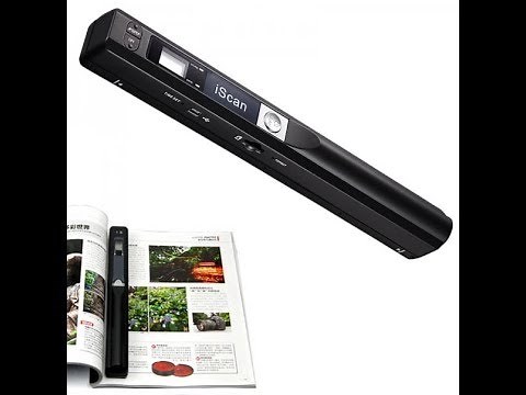 900DPI iScan Wireless HD Portable Hand Held Mini Scanner