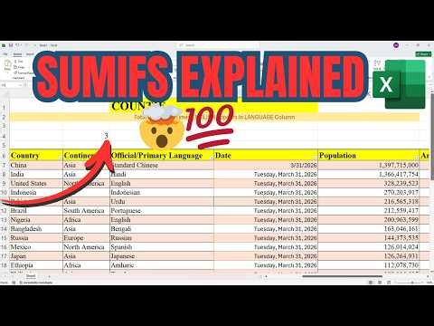 How To Use SUMIFS Formula in Excel Explained (2026)