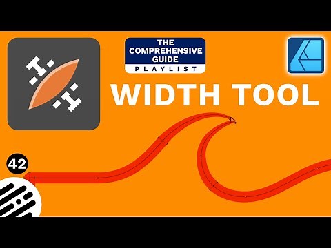 Affinity Designer Tutorial: How to Use the Width Tool
