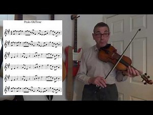 Peak's Old Time Fiddle - A lesson in playing an old time fiddle tune