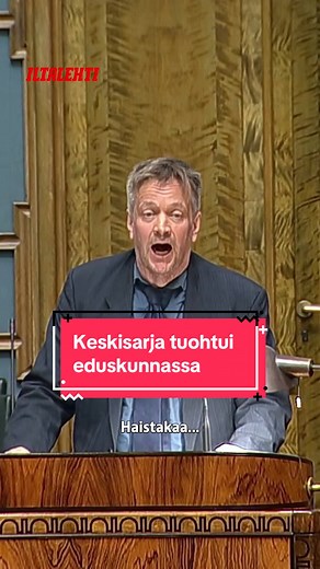 Keskisarja tuohtui köyhyyskeskustelussa eduskunnassa