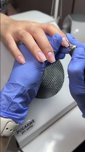 Russian manicure steps