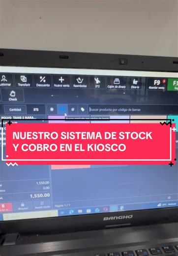Sistema de ventas y stock para kioscos con Aronium