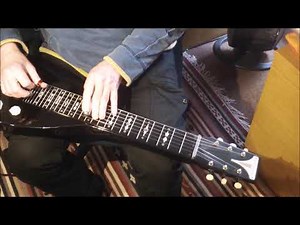 Lap Steel Guitar - Chord Study No 1. C6/A7 tuning