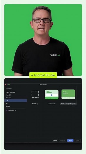 Develop Android car apps faster with the new template in Android Studio