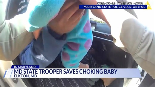 "My baby is choking." An incredible rescue by Maryland State Police! Newly released bodycam video showing a desperate father flagging down Trooper Nicholas Warren... to help save his child. Amazing job Trooper Warren!!!! It's not till the 2nd time I watched this video, did I notice how calm the trooper is as he simultaneously grabs the child and radios in the 911 call. | Susan Tran