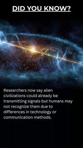 Aliens could be sending signals… and we might be missing them. 📡👽 #AlienNews #Shorts