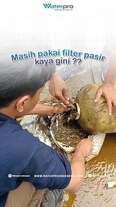 Ganti media pasir ke media baru bernama Pleated Membran. ✅ Tanpa perlu backwash ✅ Lebih Praktis ✅ Filtrasi 5 Micron ✅ Cocok untuk masalah air keruh Kamu mau ? Yuk hubungi kami ya! #waterpro #waterproindonesia #filterairrumah #filterair #filterairbersih #airjernih #airbersih | Waterpro Mandiri Internasional