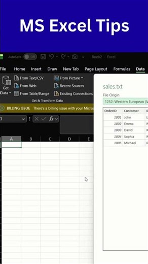 Import Data into Excel from CSV in 30 Seconds! | Excel Data Import Trick