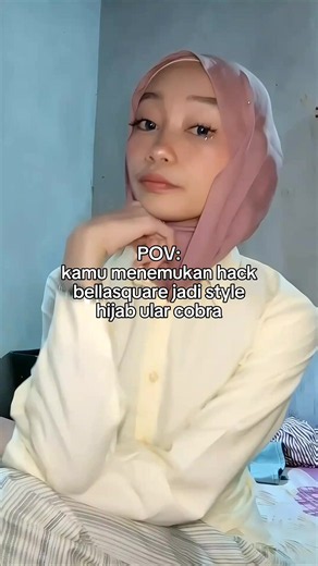 versi bellasquare #hack #hijabstyle #fyp #masukberanda #trending