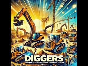 Diggers at Work - Powerful Construction Machines in Action!