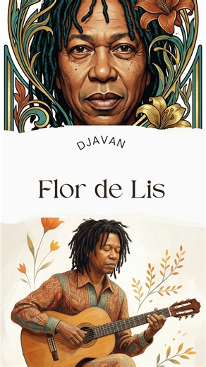 AI Shorts on Instagram: "Hoje celebramos o aniversário de Djavan – um artista que transforma poesia em melodia e deu novas cores ao cancioneiro brasileiro. Nascido em 27 de janeiro de 1949, em Maceió, Djavan carrega uma trajetória marcada pela originalidade, pela mistura de ritmos e por uma sensibilidade musical que atravessa gerações. “Flor de Lis”, lançada em seu álbum de estreia de 1976, é uma dessas canções que parecem ter vida própria. Com melodia suave e letra poética, a música fala sobre