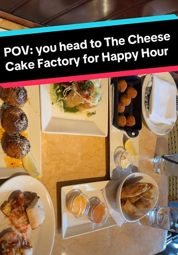 The Cheesecake Factory Happy Hour | Best Food & Service
