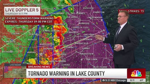 Flash flooding, damaging winds in Chicago area amid severe weather