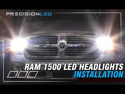 How To Install Ram 1500 LED Headlights - 4th Gen | 2009 - 2018