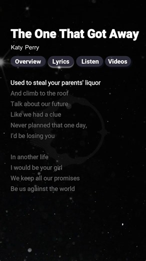 The One That Got Away - Katy Perry (Lyrics) #theonethatgotaway #katyperry #lyrics