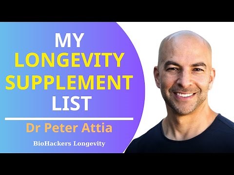 Peter Attia’s Longevity Supplement List