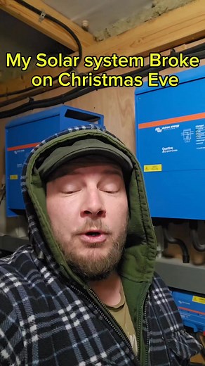 135K views · 829 reactions | Solar system Broke on Xmas eve #offgrid #offgridliving #offgridlife #farm #farmlife #vanlife #homestead #diy #solar | Field to Farm | Facebook