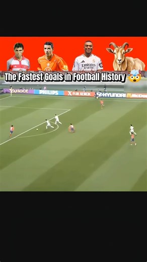 Fastest Goals Ever in Football History ⚡ Ronaldo, Mbappé & Legends
