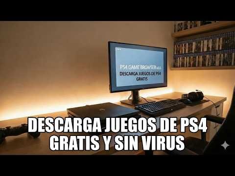 ¡Dile ADIÓS a los VIRUS! Cómo buscar juegos de PS4 de forma SEGURA🎮🚫
