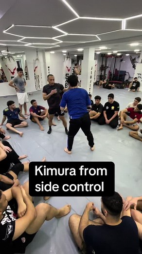 Kimura Submission Technique from Side Control Explained